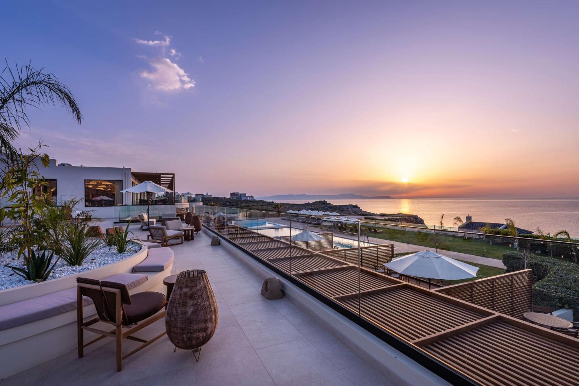 Isla Brown Chania Resort, Curio Collection By Hilton Stavrós Dış mekan fotoğraf